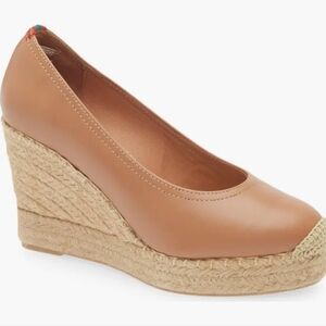 Penelope Chilvers Scoop Espadrille Platform Wedge Pump. . Size 41/10